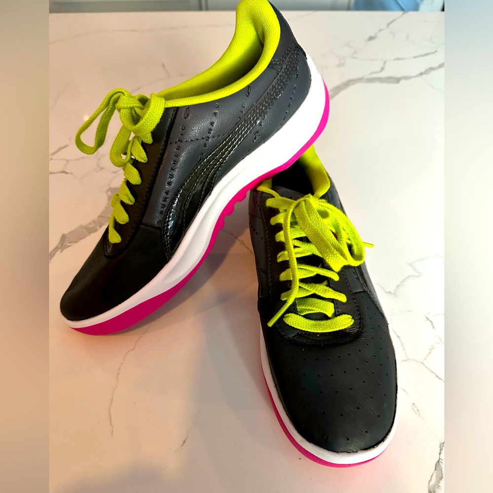 Puma California women's leather upper sneakers